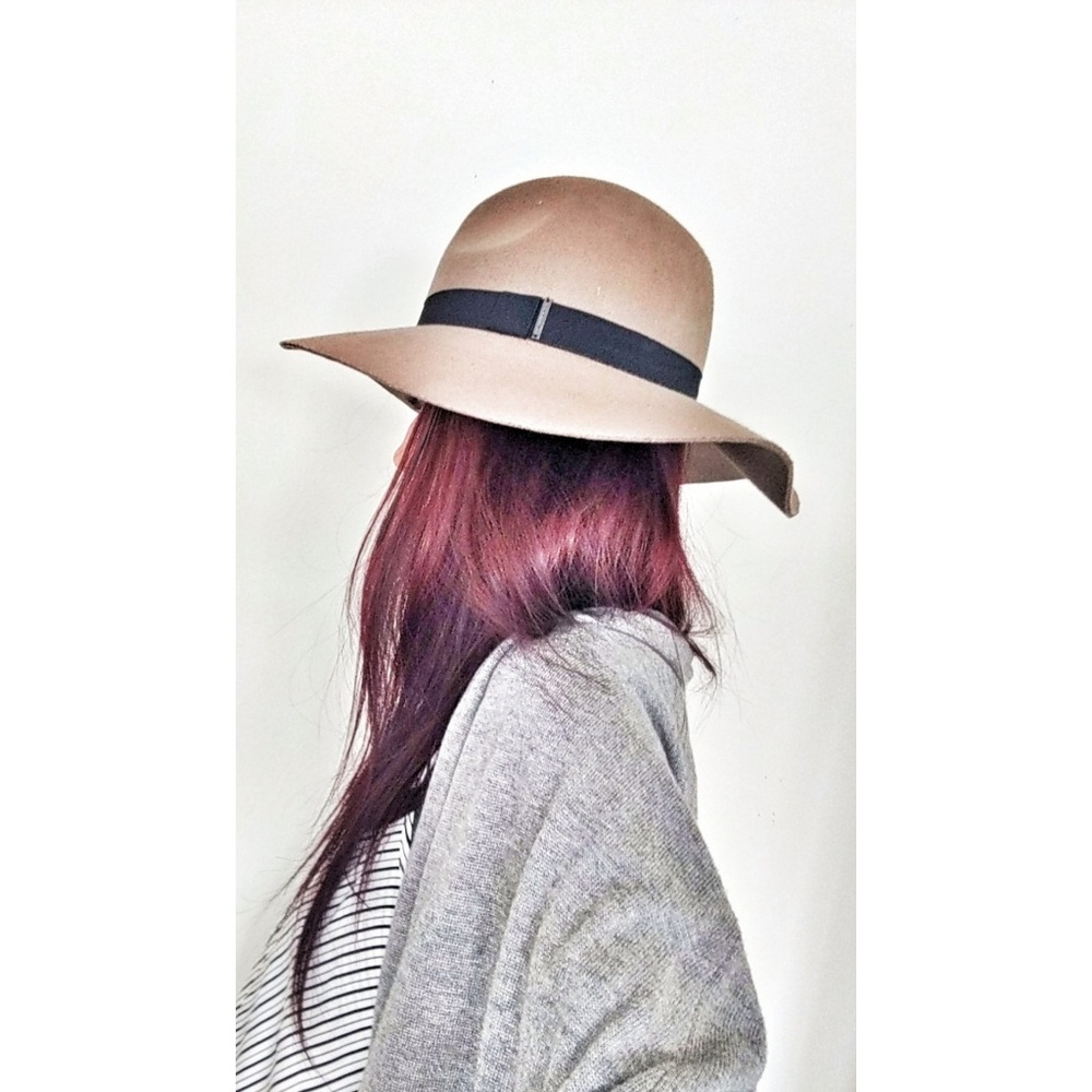BCBG Floppy Wool Hat